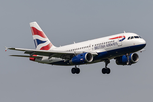 British Airways Airbus A319-100 G-EUPO at London Heathrow Airport (EGLL/LHR) British Airways Airbus A319-100 G-EUPO at London Heathrow Airport (EGLL/LHR)
