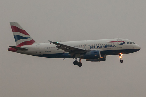 British Airways Airbus A319-100 G-EUPP at London Heathrow Airport (EGLL/LHR) British Airways Airbus A319-100 G-EUPP at London Heathrow Airport (EGLL/LHR)