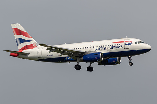 British Airways Airbus A319-100 G-EUPR at London Heathrow Airport (EGLL/LHR)