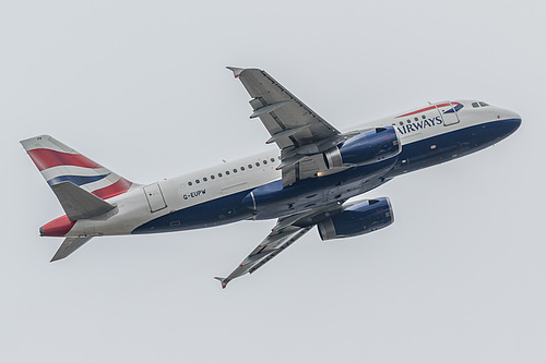 British Airways Airbus A319-100 G-EUPW at London Heathrow Airport (EGLL/LHR) British Airways Airbus A319-100 G-EUPW at London Heathrow Airport (EGLL/LHR)