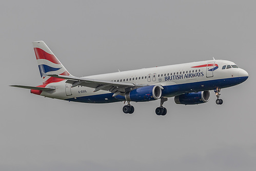 British Airways Airbus A320-200 G-EUUL at London Heathrow Airport (EGLL/LHR) British Airways Airbus A320-200 G-EUUL at London Heathrow Airport (EGLL/LHR)