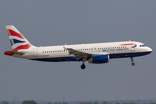 British Airways Airbus A320-200 G-EUUR at London Heathrow Airport (EGLL/LHR)