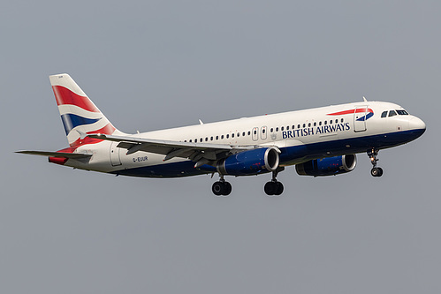 British Airways Airbus A320-200 G-EUUR at London Heathrow Airport (EGLL/LHR)