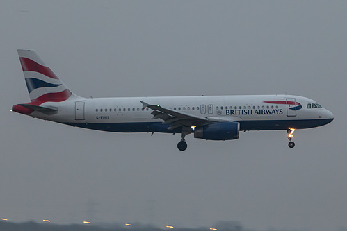 British Airways Airbus A320-200 G-EUUS at London Heathrow Airport (EGLL/LHR)