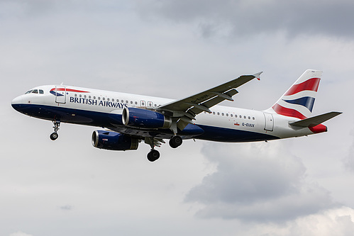 British Airways Airbus A320-200 G-EUUX at London Heathrow Airport (EGLL/LHR)