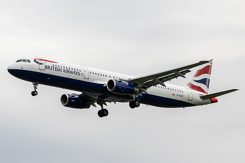 British Airways Airbus A321-200 G-EUXF at London Heathrow Airport (EGLL/LHR)