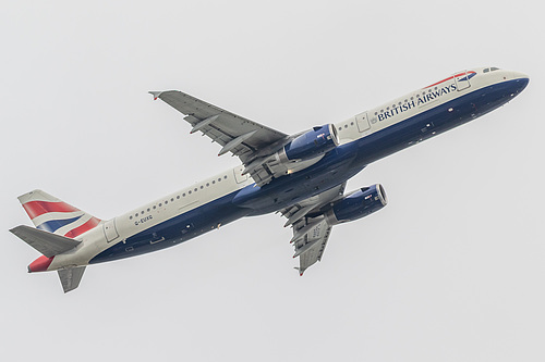 British Airways Airbus A321-200 G-EUXG at London Heathrow Airport (EGLL/LHR) British Airways Airbus A321-200 G-EUXG at London Heathrow Airport (EGLL/LHR)
