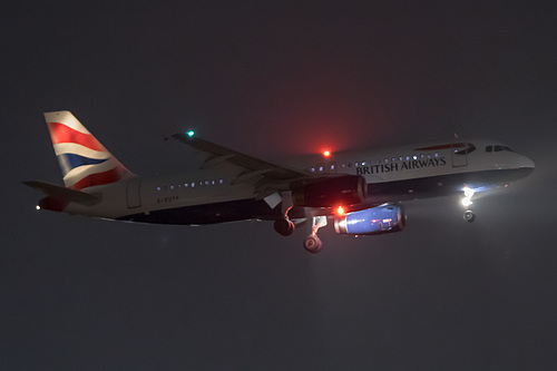 British Airways Airbus A320-200 G-EUYF at London Heathrow Airport (EGLL/LHR) British Airways Airbus A320-200 G-EUYF at London Heathrow Airport (EGLL/LHR)