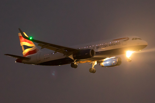 British Airways Airbus A320-200 G-EUYT at London Heathrow Airport (EGLL/LHR)