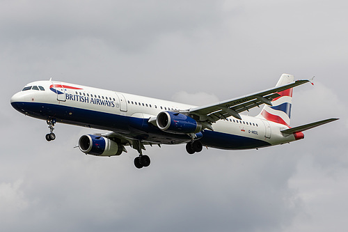 British Airways Airbus A321-200 G-MEDL at London Heathrow Airport (EGLL/LHR)