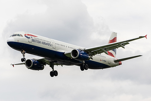 British Airways Airbus A321-200 G-MEDM at London Heathrow Airport (EGLL/LHR)