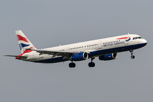 British Airways Airbus A321-200 G-MEDN at London Heathrow Airport (EGLL/LHR) British Airways Airbus A321-200 G-MEDN at London Heathrow Airport (EGLL/LHR)