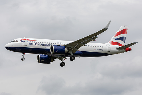 British Airways Airbus A320neo G-TTNA at London Heathrow Airport (EGLL/LHR)