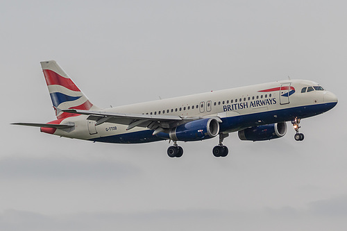 British Airways Airbus A320-200 G-TTOB at London Heathrow Airport (EGLL/LHR) British Airways Airbus A320-200 G-TTOB at London Heathrow Airport (EGLL/LHR)