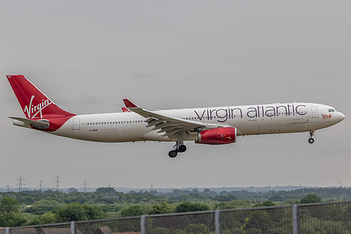 Virgin Atlantic Airbus A330-300 G-VGEM at London Heathrow Airport (EGLL/LHR) Virgin Atlantic Airbus A330-300 G-VGEM at London Heathrow Airport (EGLL/LHR)