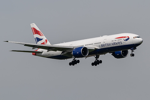 British Airways Boeing 777-200ER G-VIIG at London Heathrow Airport (EGLL/LHR) British Airways Boeing 777-200ER G-VIIG at London Heathrow Airport (EGLL/LHR)