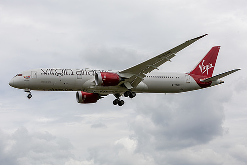 Virgin Atlantic Boeing 787-9 G-VYUM at London Heathrow Airport (EGLL/LHR) Virgin Atlantic Boeing 787-9 G-VYUM at London Heathrow Airport (EGLL/LHR)