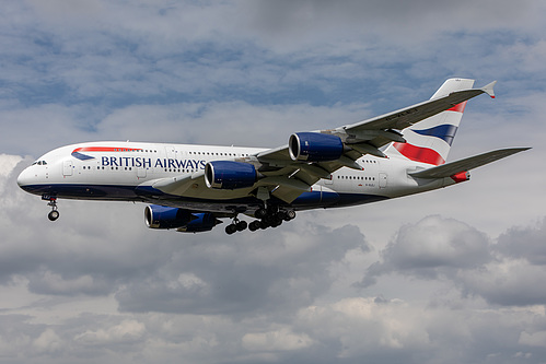 British Airways Airbus A380-800 G-XLEJ at London Heathrow Airport (EGLL/LHR) British Airways Airbus A380-800 G-XLEJ at London Heathrow Airport (EGLL/LHR)
