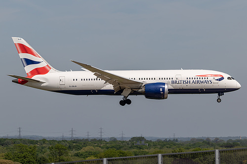 British Airways Boeing 787-8 G-ZBJD at London Heathrow Airport (EGLL/LHR) British Airways Boeing 787-8 G-ZBJD at London Heathrow Airport (EGLL/LHR)