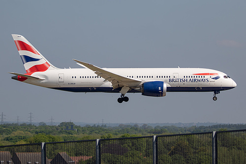 British Airways Boeing 787-8 G-ZBJD at London Heathrow Airport (EGLL/LHR) British Airways Boeing 787-8 G-ZBJD at London Heathrow Airport (EGLL/LHR)