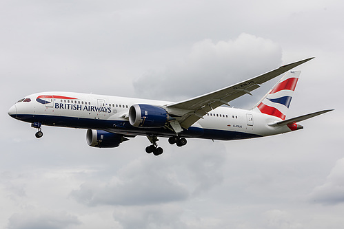 British Airways Boeing 787-8 G-ZBJG at London Heathrow Airport (EGLL/LHR) British Airways Boeing 787-8 G-ZBJG at London Heathrow Airport (EGLL/LHR)