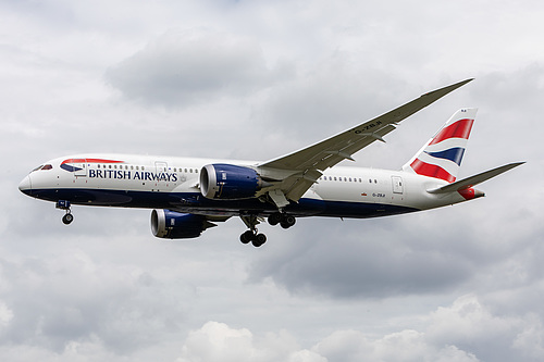 British Airways Boeing 787-9 G-ZBJI at London Heathrow Airport (EGLL/LHR)