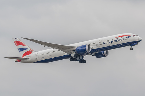 British Airways Boeing 787-9 G-ZBKG at London Heathrow Airport (EGLL/LHR) British Airways Boeing 787-9 G-ZBKG at London Heathrow Airport (EGLL/LHR)