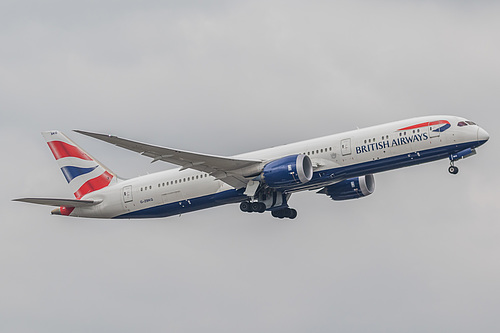 British Airways Boeing 787-9 G-ZBKG at London Heathrow Airport (EGLL/LHR)