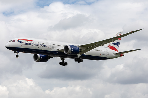 British Airways Boeing 787-9 G-ZBKO at London Heathrow Airport (EGLL/LHR) British Airways Boeing 787-9 G-ZBKO at London Heathrow Airport (EGLL/LHR)