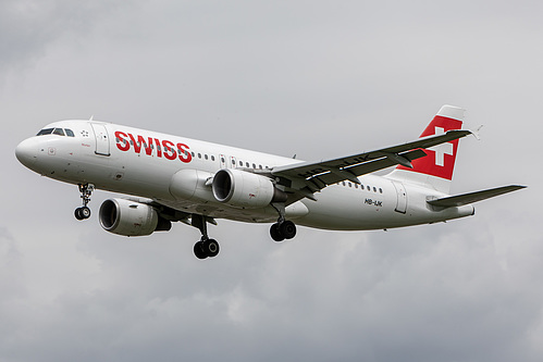 Swiss International Air Lines Airbus A320-200 HB-IJK at London Heathrow Airport (EGLL/LHR)