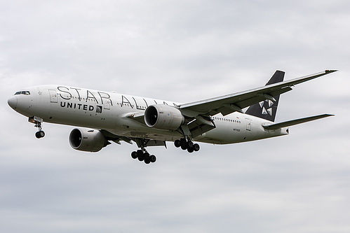 United Airlines Boeing 777-200ER N77022 at London Heathrow Airport (EGLL/LHR) United Airlines Boeing 777-200ER N77022 at London Heathrow Airport (EGLL/LHR)