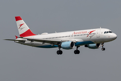 Austrian Airlines Airbus A320-200 OE-LBM at London Heathrow Airport (EGLL/LHR)