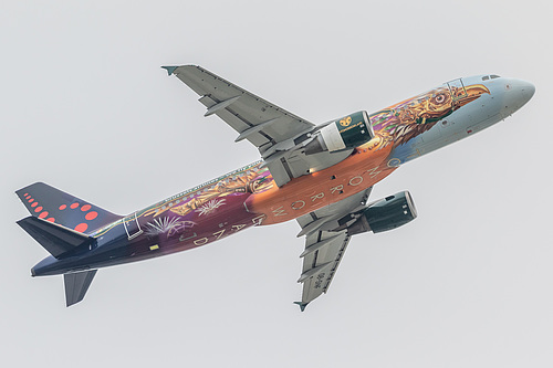 Brussels Airlines Airbus A320-200 OO-SNF at London Heathrow Airport (EGLL/LHR)