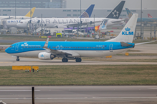 KLM Boeing 737-900 PH-BXP at London Heathrow Airport (EGLL/LHR)