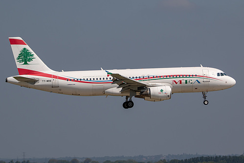 Middle East Airlines Airbus A320-200 T7-MRB at London Heathrow Airport (EGLL/LHR)