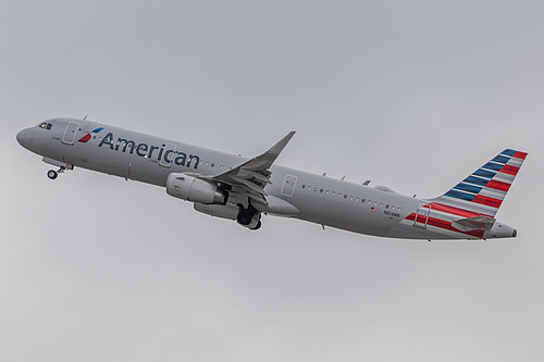 American Airlines Airbus A321-200 N104NN at San Francisco International Airport (KSFO/SFO)