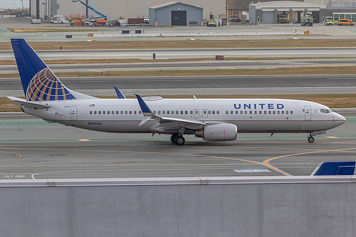 United Airlines Boeing 737-800 N14228 at San Francisco International Airport (KSFO/SFO)