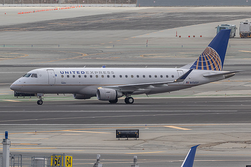 SkyWest Airlines Embraer ERJ-175 N156SY at San Francisco International Airport (KSFO/SFO)