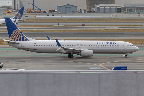 United Airlines Boeing 737-900ER N39463 at San Francisco International Airport (KSFO/SFO) United Airlines Boeing 737-900ER N39463 at San Francisco International Airport (KSFO/SFO)