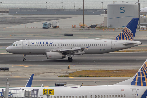 United Airlines Airbus A320-200 N467UA at San Francisco International Airport (KSFO/SFO)