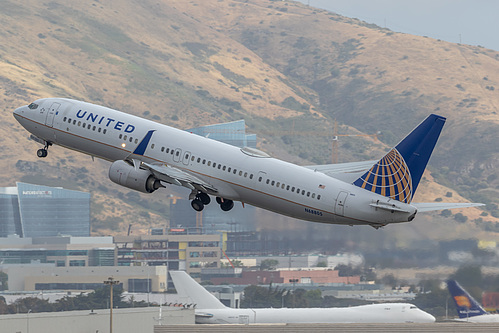 United Airlines Boeing 737-900ER N68805 at San Francisco International Airport (KSFO/SFO) United Airlines Boeing 737-900ER N68805 at San Francisco International Airport (KSFO/SFO)