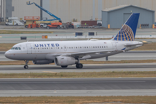 United Airlines Airbus A319-100 N840UA at San Francisco International Airport (KSFO/SFO) United Airlines Airbus A319-100 N840UA at San Francisco International Airport (KSFO/SFO)