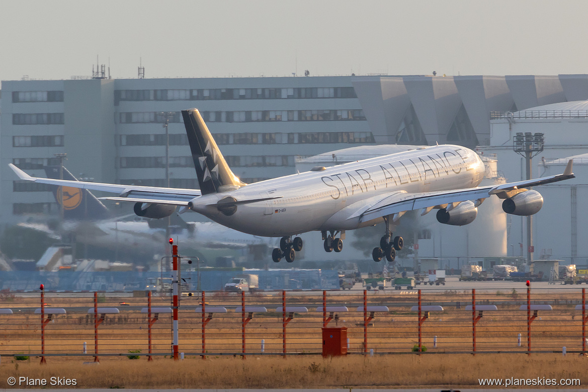 Lufthansa Airbus A340-300 D-AIGV at Frankfurt am Main International Airport (EDDF/FRA)