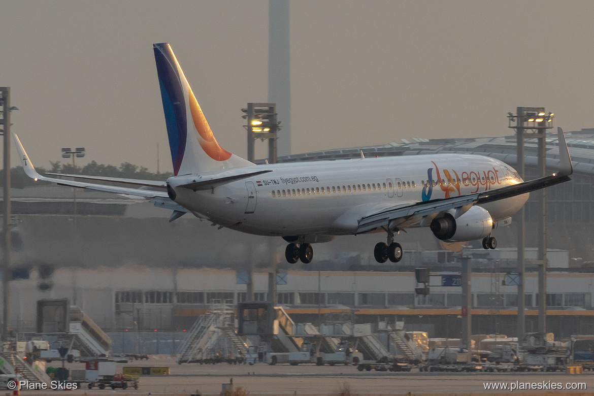 FlyEgypt Boeing 737-800 SU-TMJ at Frankfurt am Main International Airport (EDDF/FRA)