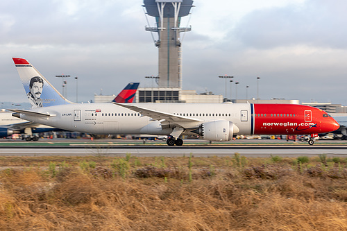 Norwegian Long Haul Boeing 787-9 LN-LNR at Los Angeles International Airport (KLAX/LAX)