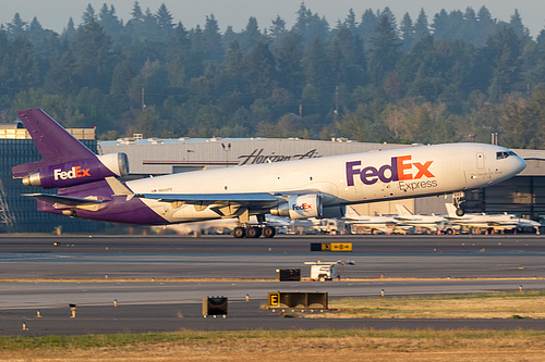 FedEx McDonnell Douglas MD-11F N642FE at Portland International Airport (KPDX/PDX)