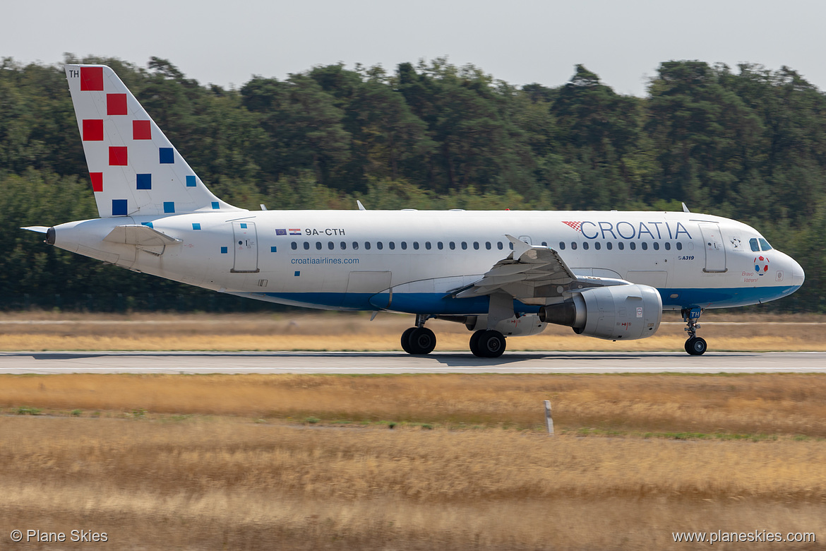 Croatia Airlines Airbus A319-100 9A-CTH at Frankfurt am Main International Airport (EDDF/FRA) Croatia Airlines Airbus A319-100 9A-CTH at Frankfurt am Main International Airport (EDDF/FRA)