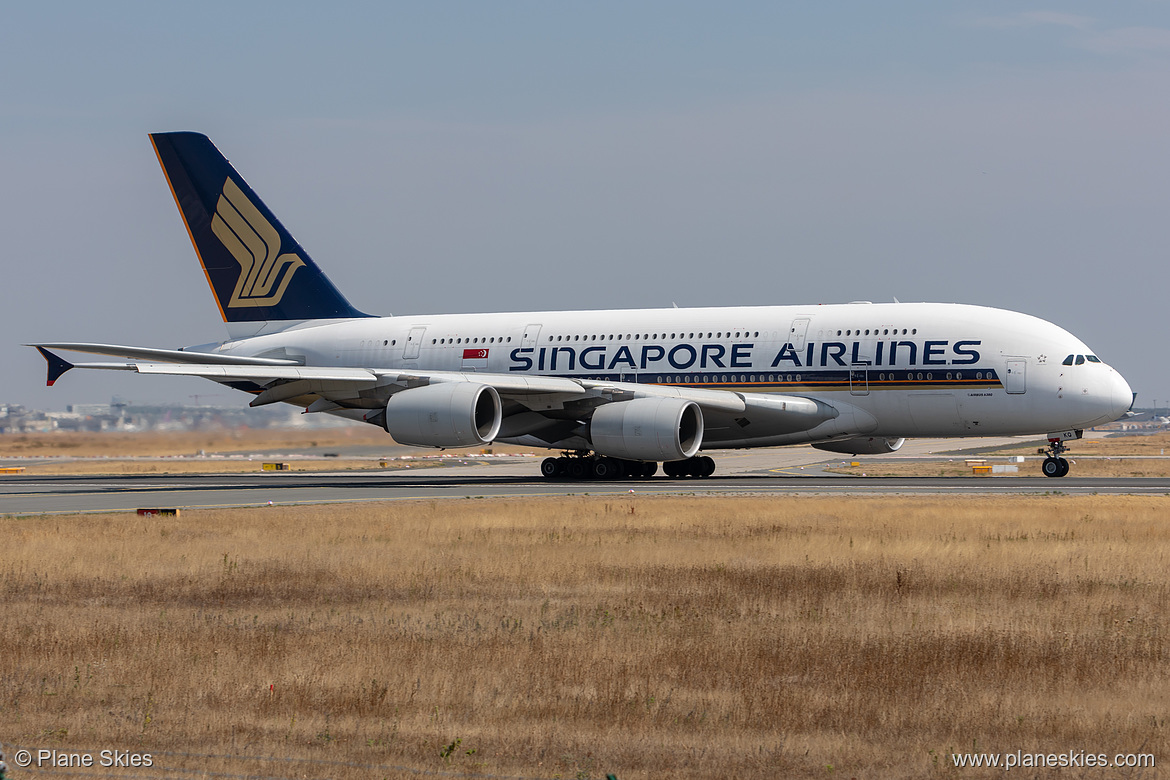 Singapore Airlines Airbus A380-800 9V-SKQ at Frankfurt am Main International Airport (EDDF/FRA) Singapore Airlines Airbus A380-800 9V-SKQ at Frankfurt am Main International Airport (EDDF/FRA)