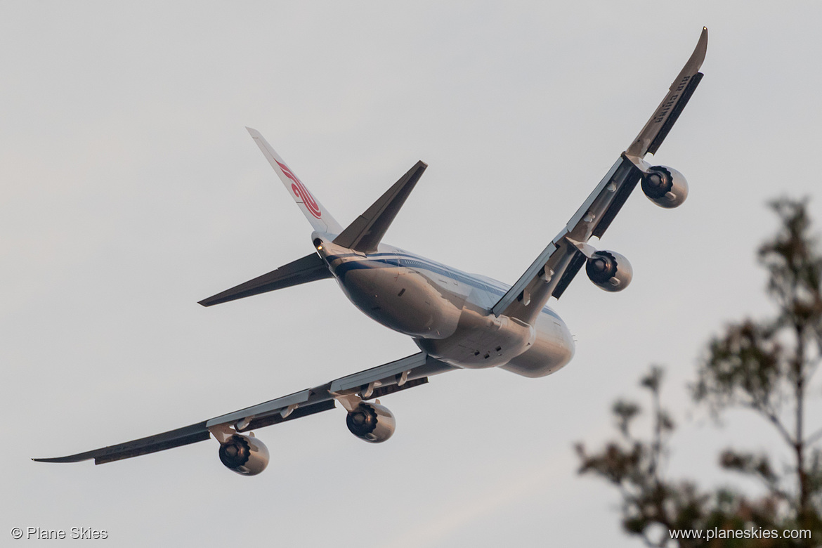 Air China Boeing 747-8i B-2485 at Frankfurt am Main International Airport (EDDF/FRA)