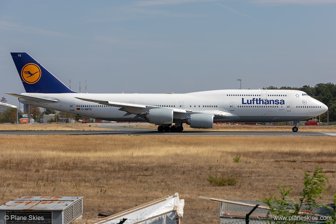Lufthansa Boeing 747-8i D-ABYO at Frankfurt am Main International Airport (EDDF/FRA) Lufthansa Boeing 747-8i D-ABYO at Frankfurt am Main International Airport (EDDF/FRA)